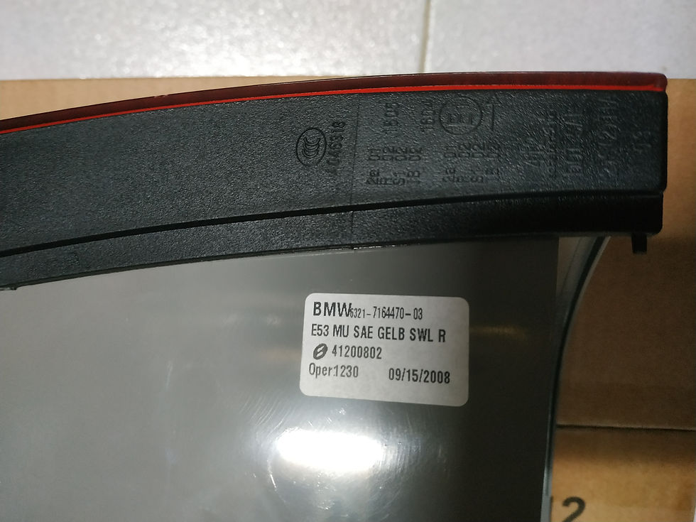 Thumbnail: BMW X5 E53 tail lights side panel L+R !NEW! GENUINE 63217164469 63217164470