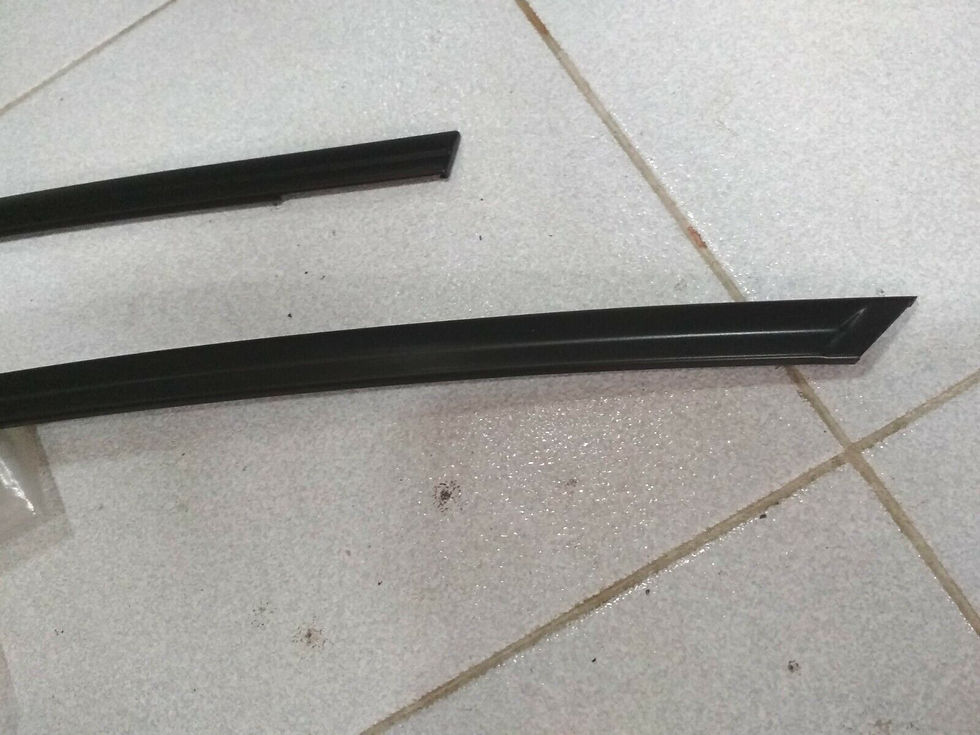 Thumbnail: BMW E30 coverings front door L+R SCHWARZ !NEW! GENUINE 51321961247 51321961248