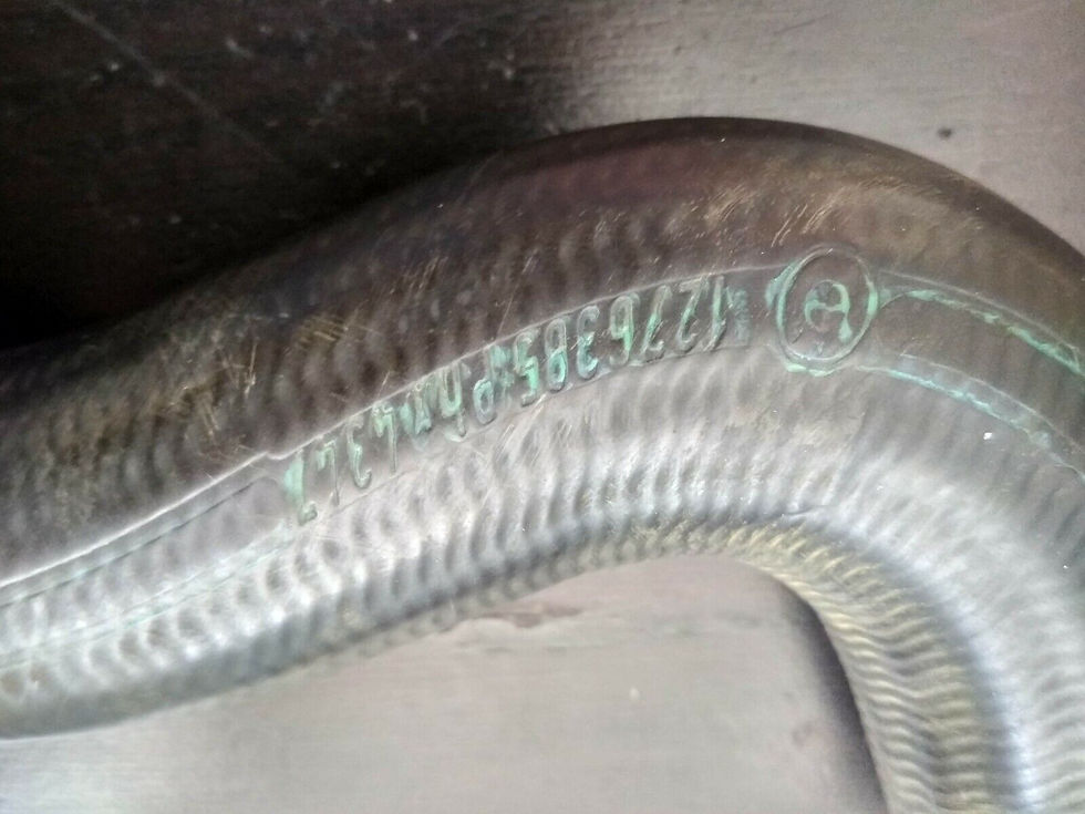 Thumbnail: BMW E21-E28 cooling system water hose !!NEW!! GENUINE 11531276385