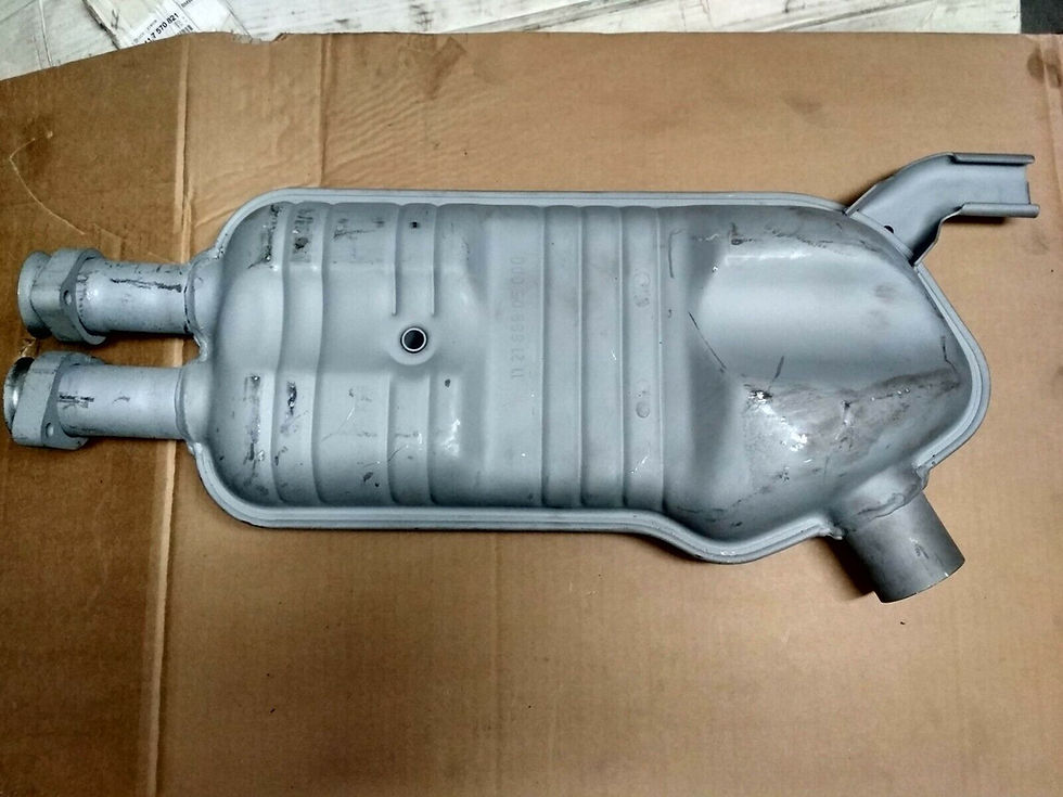 Thumbnail: BMW E34 520i exhaust center muffler Μ20 !!NEW!! GENUINE 18121723118