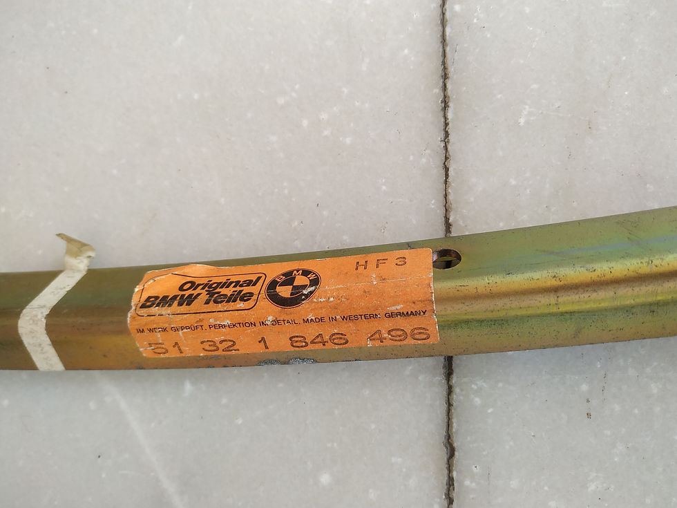 Thumbnail: BMW E23 window track rail !NEW! NLA NOS GENUINE 51321846496