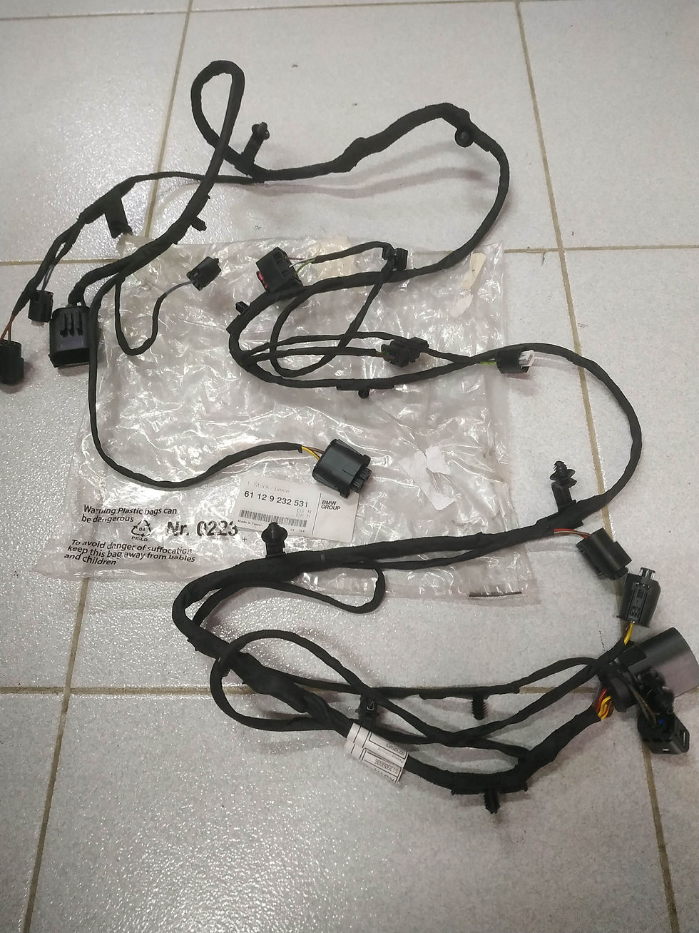 Thumbnail: *BMW F10-F11 wiring harness front !NEW! GENUINE 61129232531
