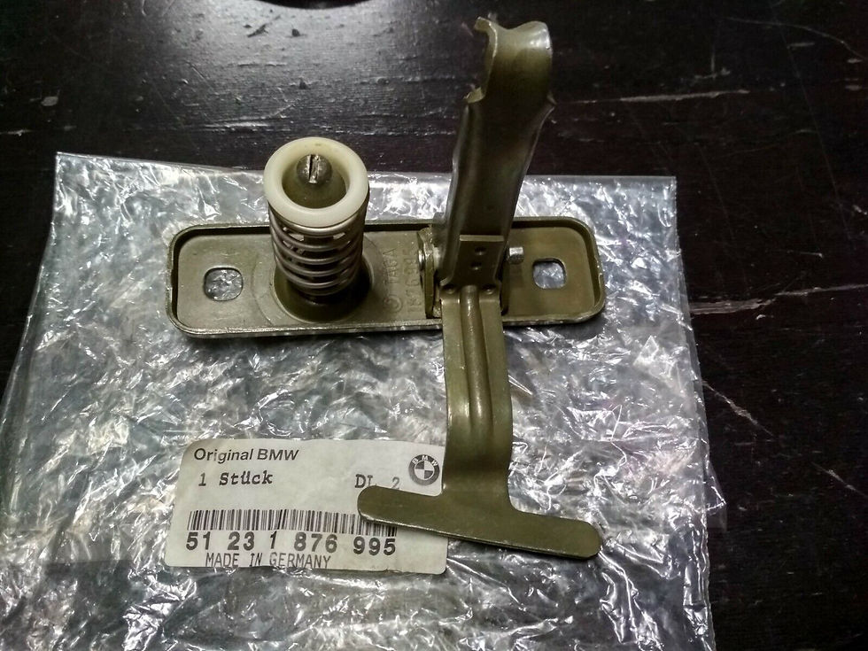 Thumbnail: BMW E28 engine hood catch left !NEW! GENUINE 51231876995