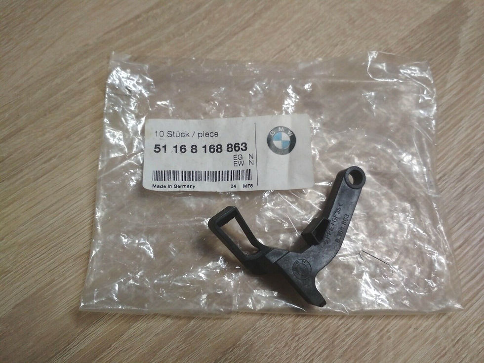 Thumbnail: BMW E36 glove box lever !!NEW!! GENUINE 51168168863