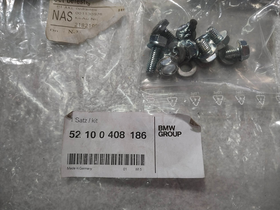 Thumbnail: *BMW E81-E87-E90-E91-E92-E89 fire extinguisher bracket NEW GENUINE 52100408186