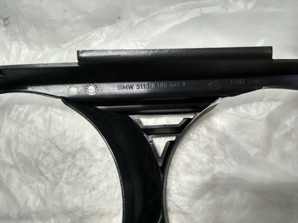 Thumbnail: BMW E34 grille left wide kidney !!NEW!! GENUINE 51138186441