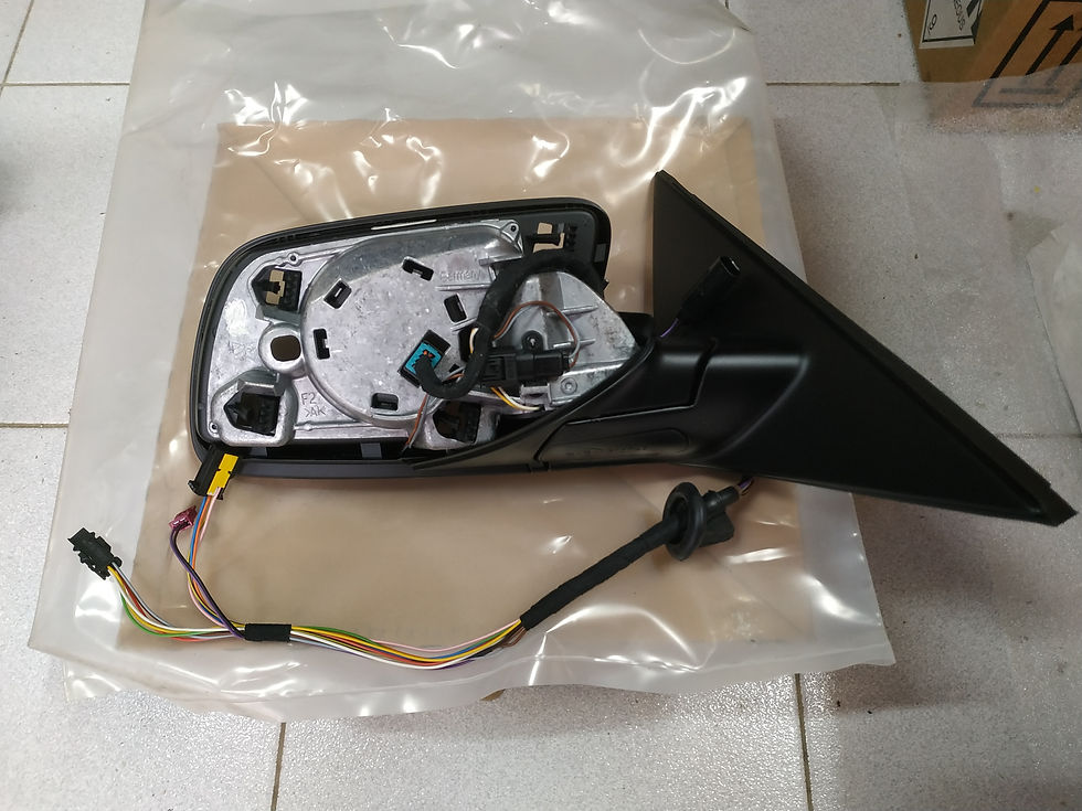 Thumbnail: *BMW E60-E61 outside mirror w/out glass heated right !!NEW!! !!OEM!! 51167189524