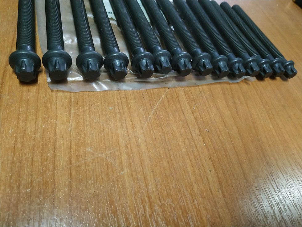 Thumbnail: BMW E36-E38-E39-E34-Z3 set Bolt Cylinder Head M10x95 !NEW! !GENUINE! 11121721938