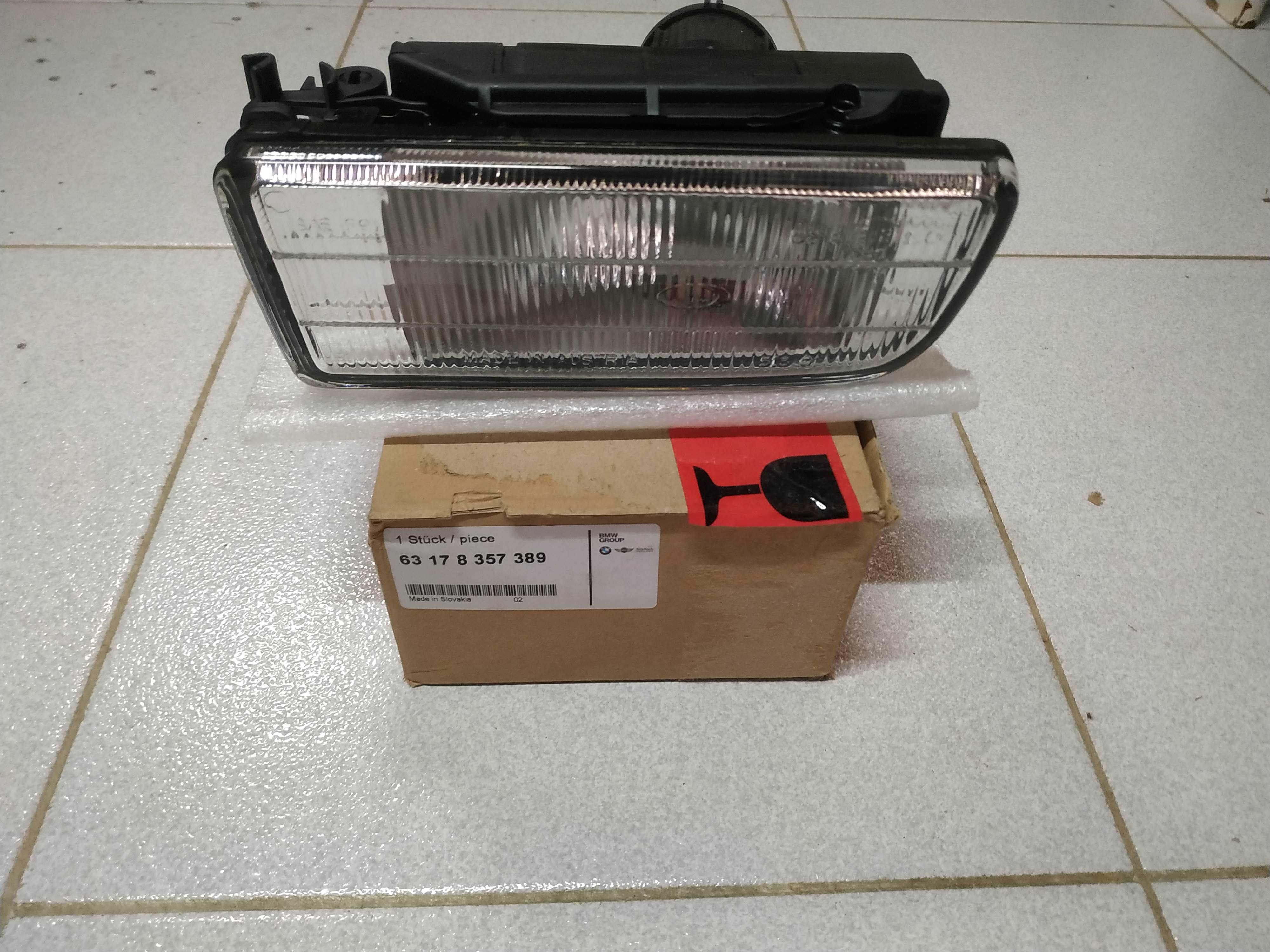 BMW E36 fog light left ZKW !NEW! !GENUINE! 63178357389