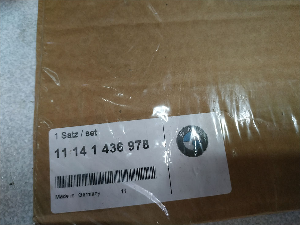 Thumbnail: BMW E32-E34-E38-E39 gasket set chain case !NEW! GENUINE 11141436978