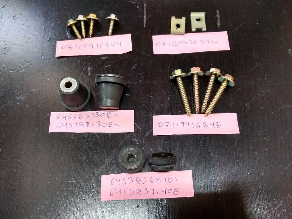 BMW E36-Z3 front cross member mounting kit !NEW! GENUINE 64538353084 64538353083