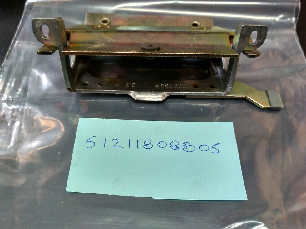 Thumbnail: BMW E12 door handle base left !!NEW!! GENUINE 51211808805