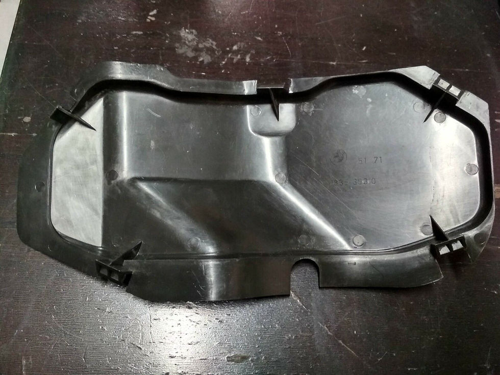 Thumbnail: BMW E21 headlight covering left !NEW! GENUINE NLA 51711835363