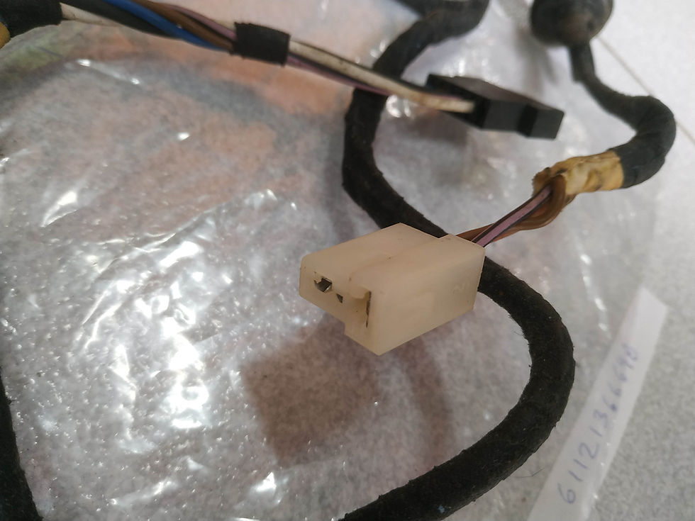 Thumbnail: BMW E21 wiring electric exterior mirror drivers side NEW NLA GENUINE 61121366698