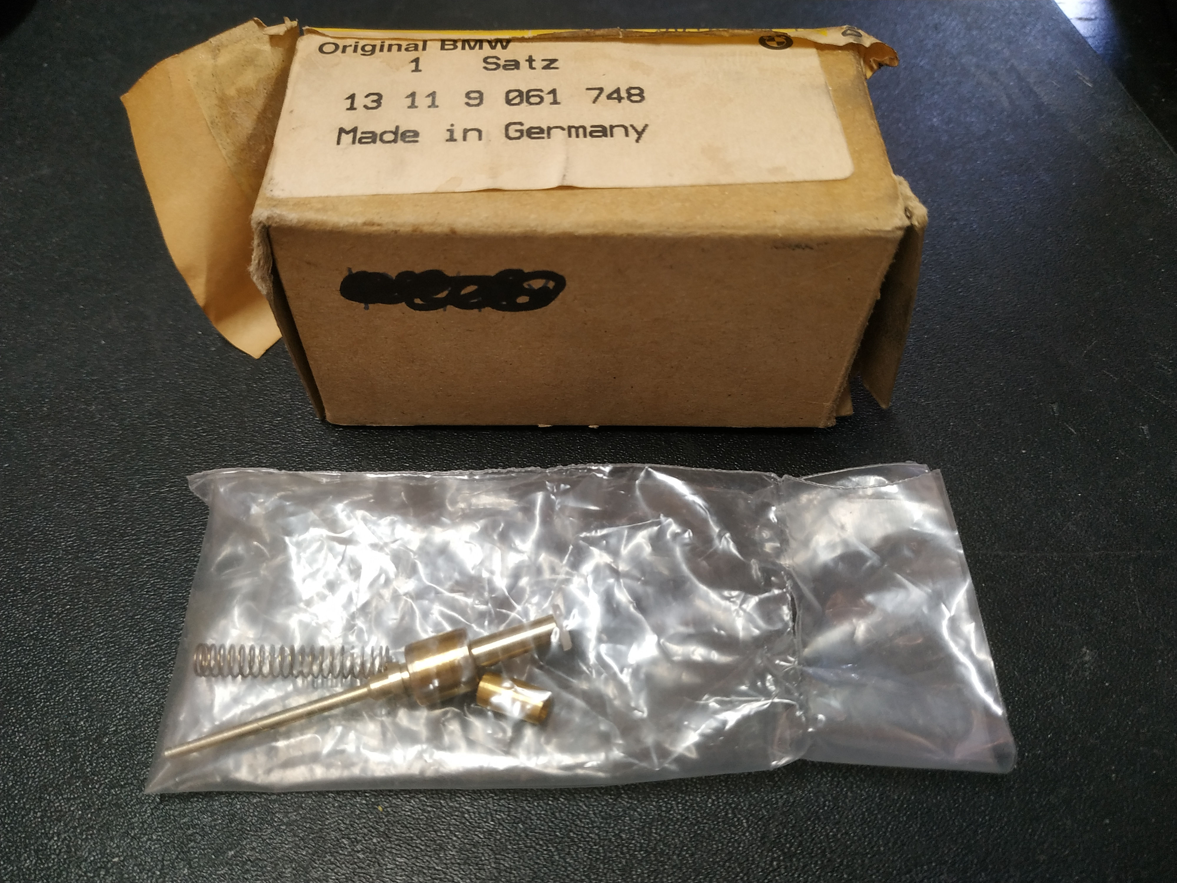 BMW E30-E28 carburetor idling jet !NEW! GENUINE 13119061748