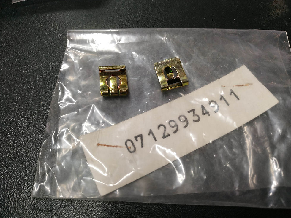 BMW E36-E34-E24-E23 clamps(2) B6 !NEW! !GENUINE! 07129934911