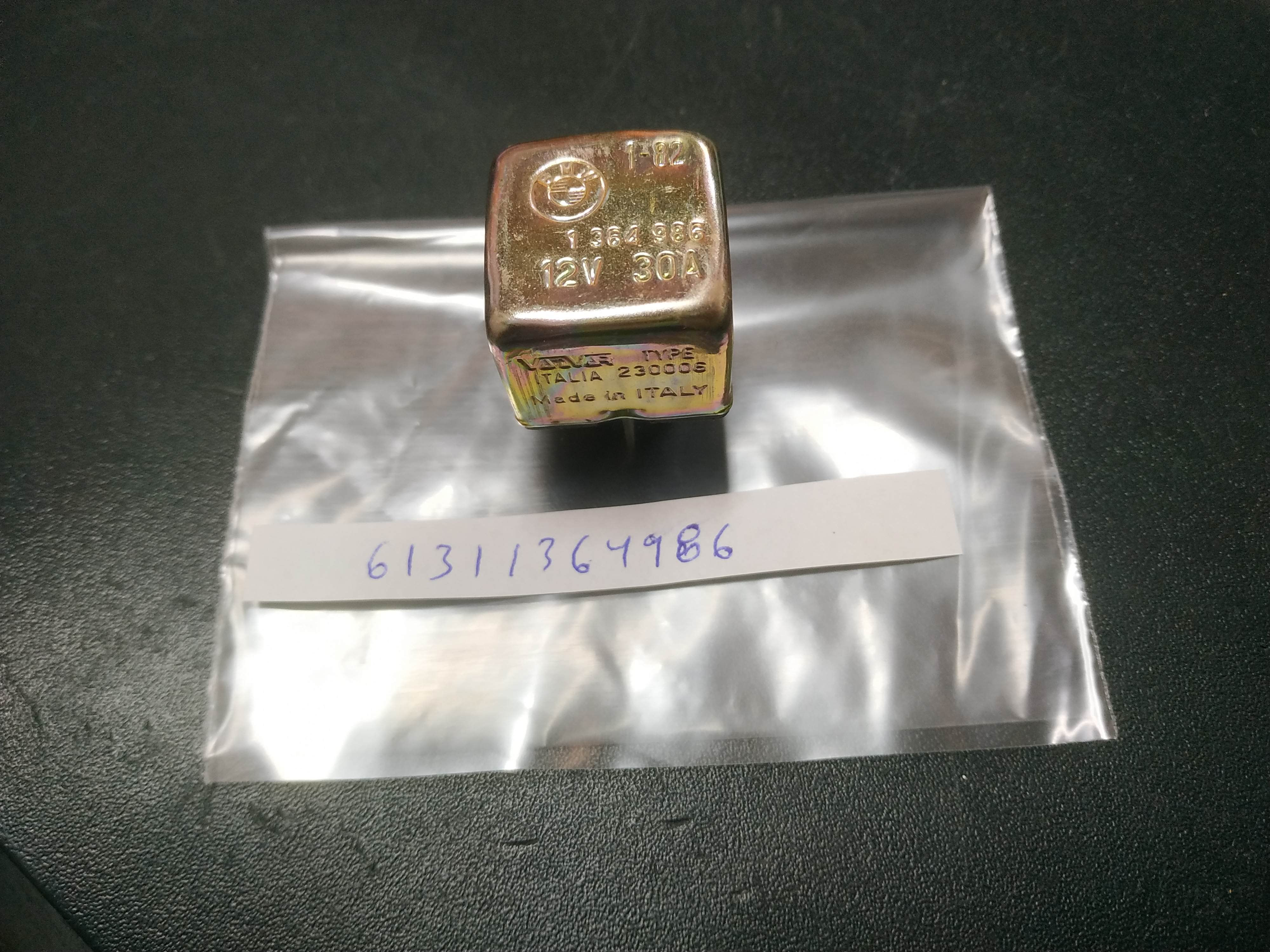 BMW E28-E12-E23-E21 relay module !NEW! NOS NLA GENUINE! 61311364986