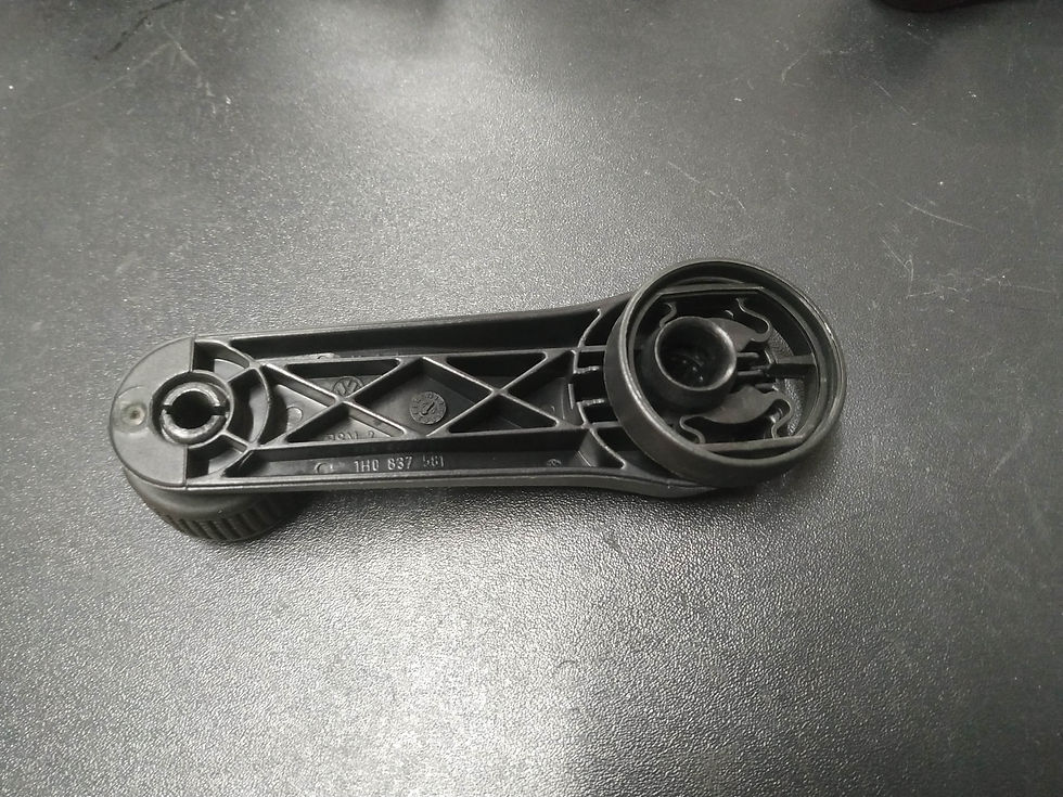 Thumbnail: VW window crank handle BLACK !NEW! !GENUINE! 1H0837581
