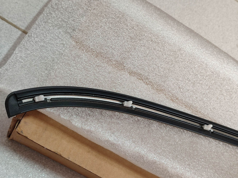 Thumbnail: *BMW X5 E53 window frame cover front right door SCHWARZ NEW GENUINE 51328408304