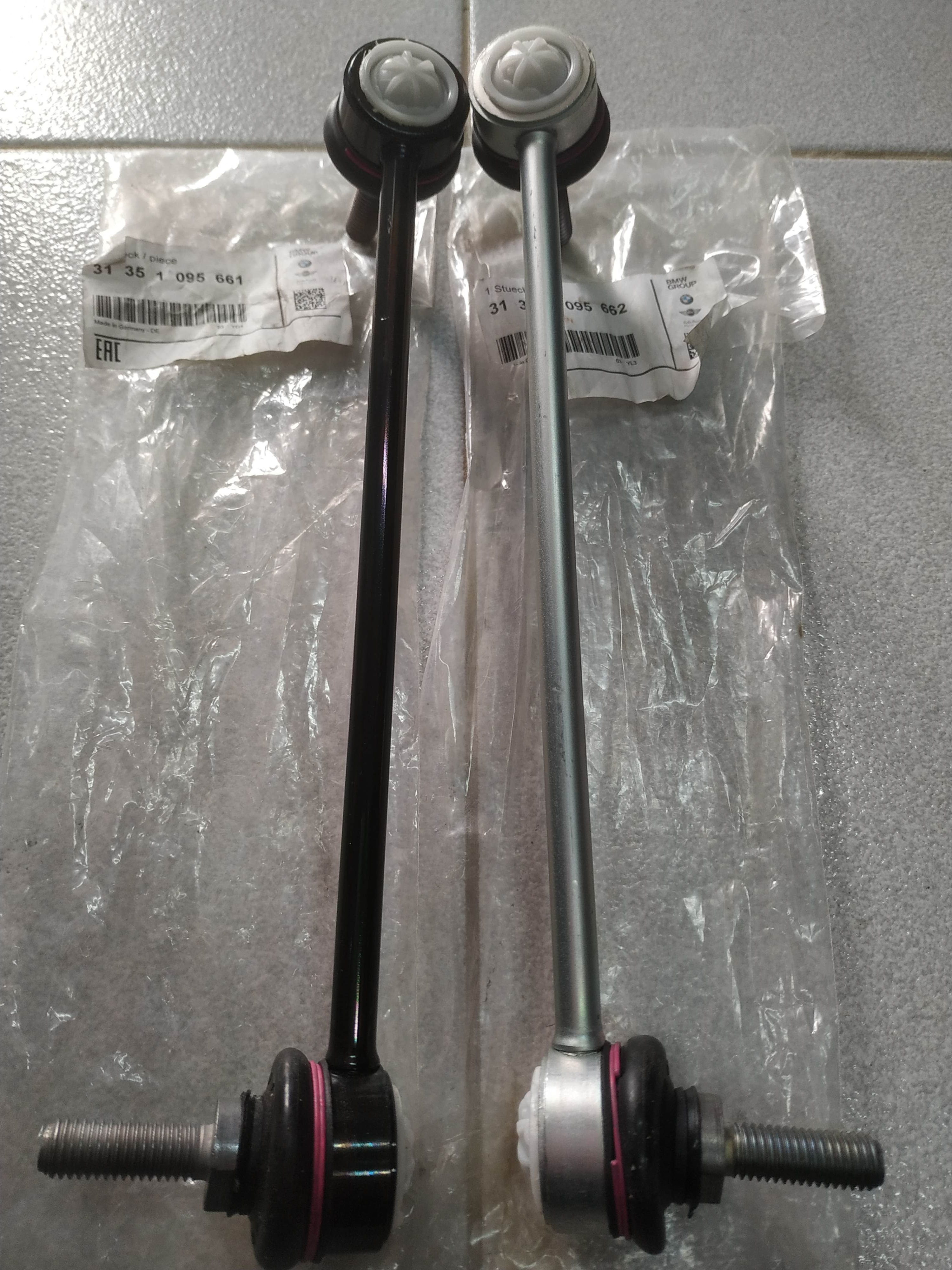 BMW E39 stabilizer front support L+R !NEW! !GENUINE! 31351095661 31351095662