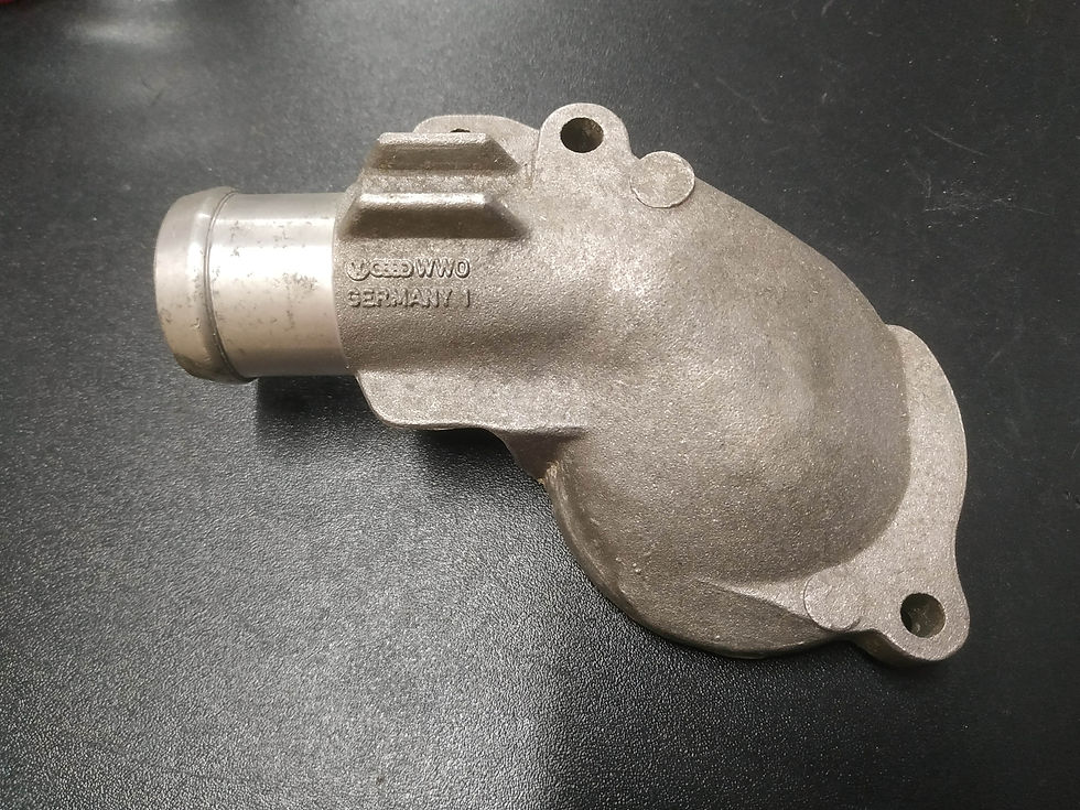 Thumbnail: VW Transporter Vanagon T3 thermostat housing !NEW! NOS NLA GENUINE 025121121A