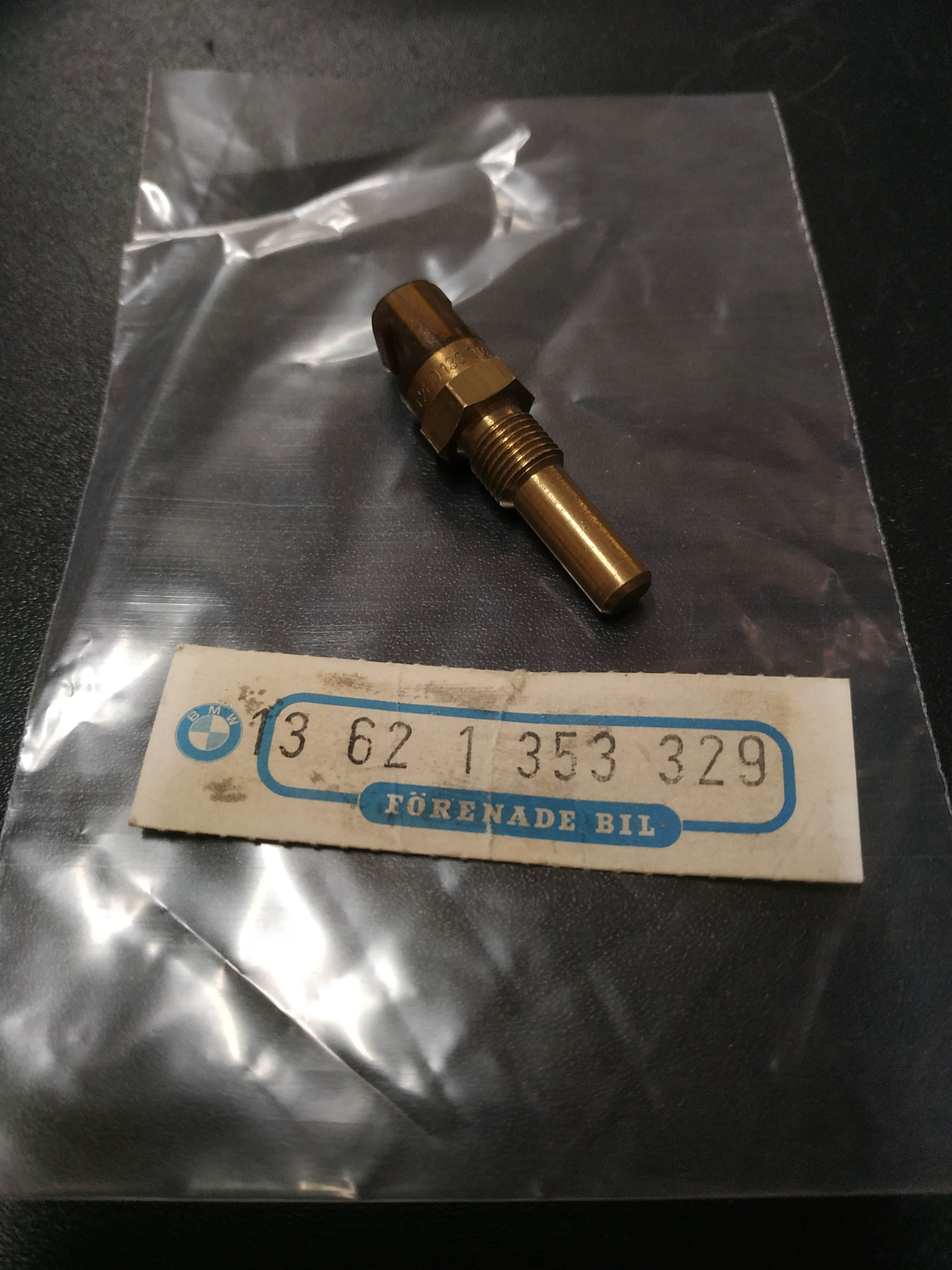 BMW E3-E9 Temperature sensor, water !NEW! NOS NLA GENUINE 13621353329