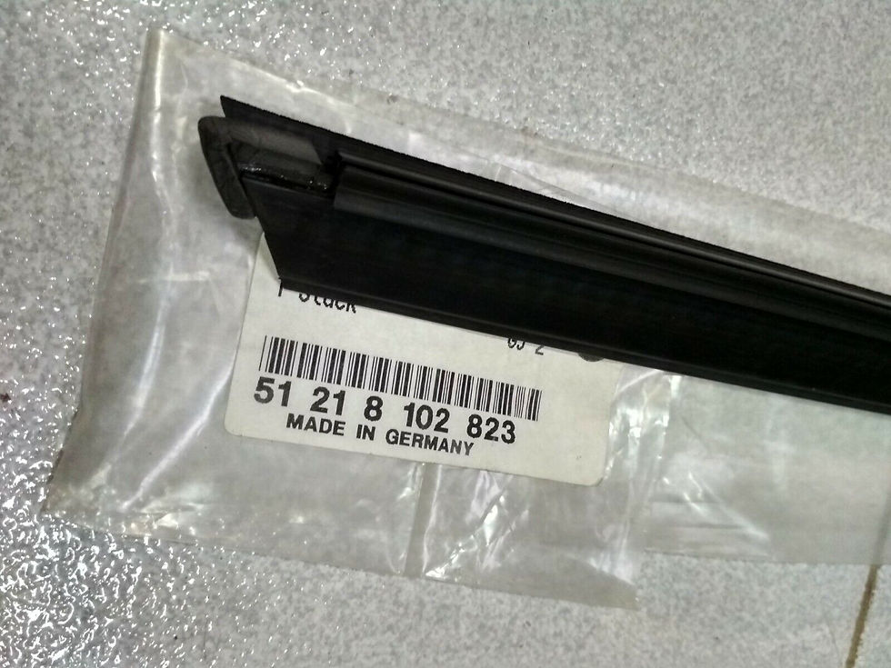 Thumbnail: BMW E34 door weather strip inner left front !NEW! GENUINE 51218102823