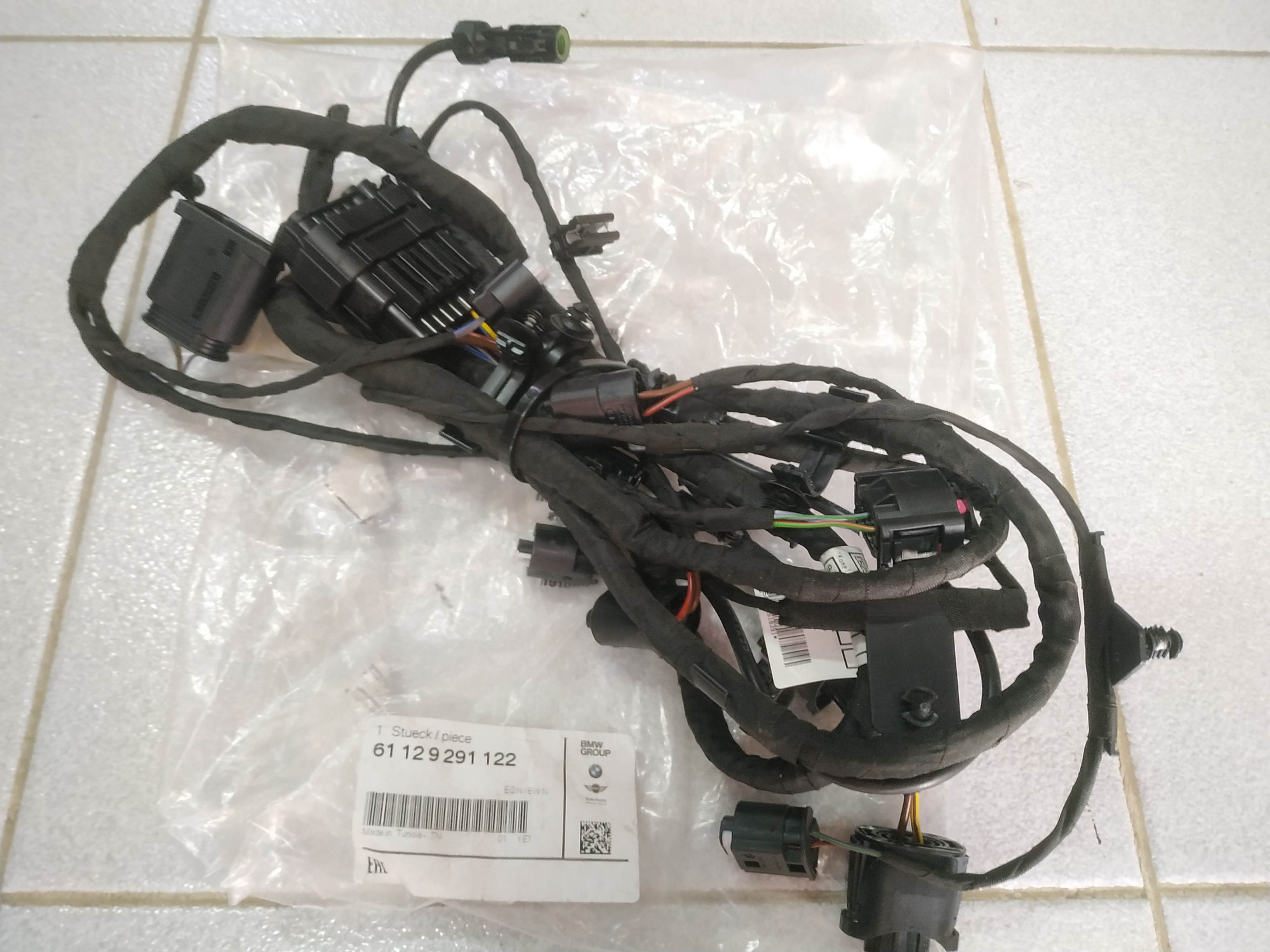 *BMW F10 LCI-F11 LCI wiring harness front end !NEW! !GENUINE! 61129291122