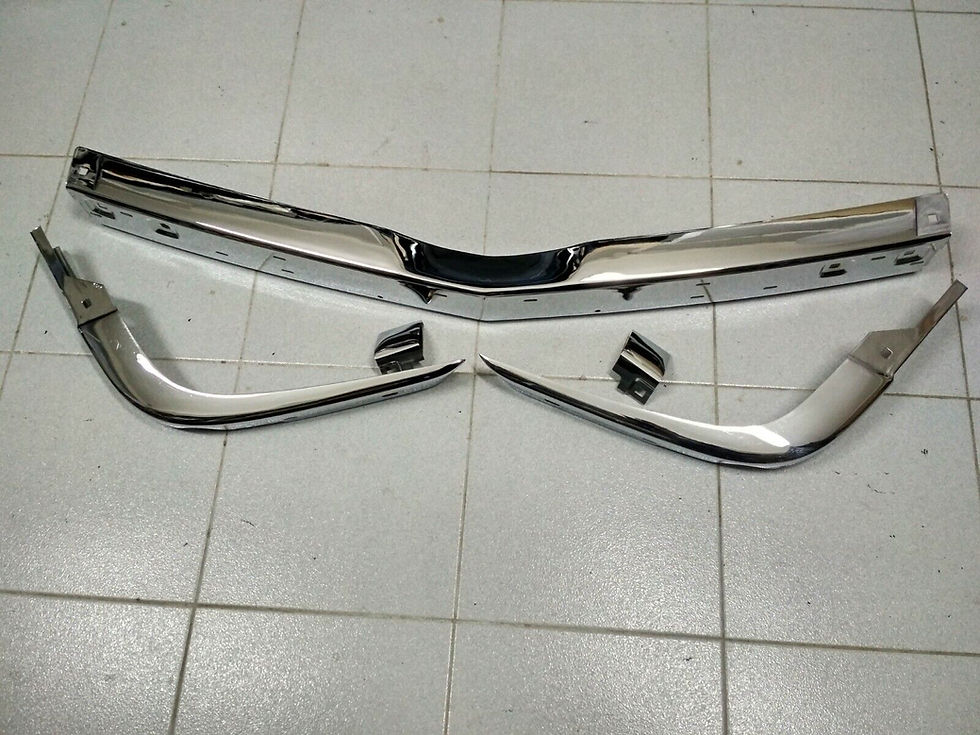 Thumbnail: BMW E12 front bumper Euro early model !NEW! OEM