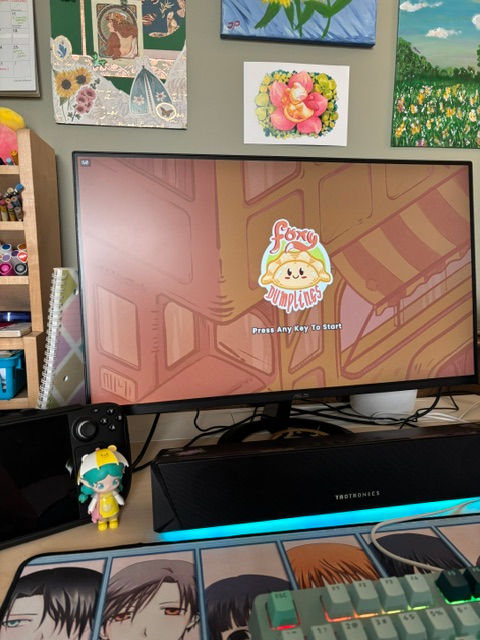 Foxy Dumplings game on a desktop