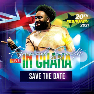 Emmanuel Smith announces homecoming gig in Ghana