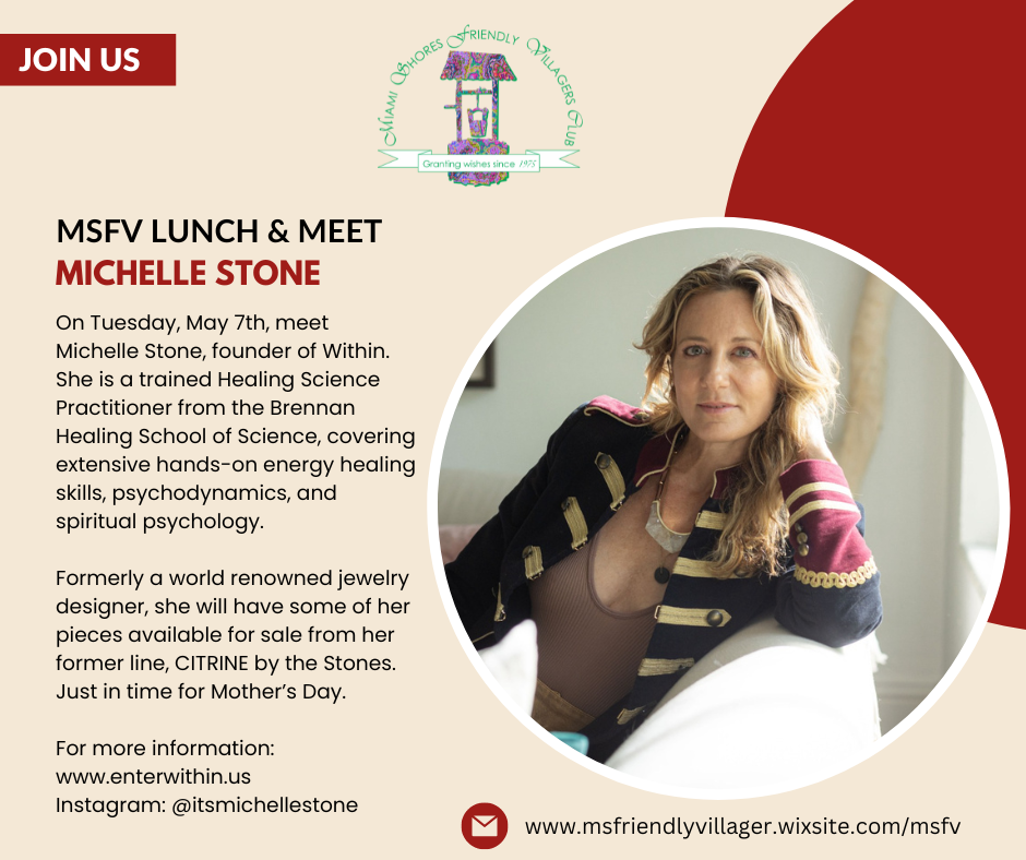 MSFV - INSTALLATION OF OFFICERS & MICHELLE STONE, FOUNDER OF WITHIN