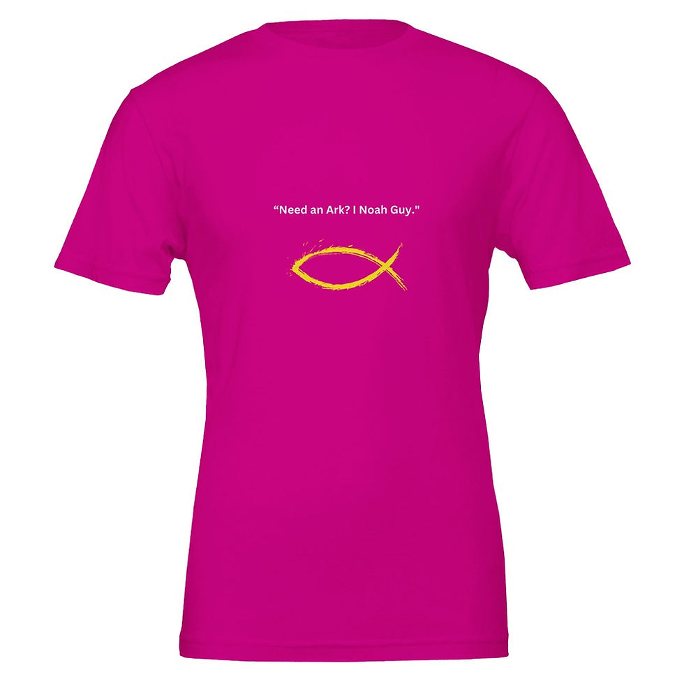 Thumbnail: "Need an Ark? I Noah Guy." Premium  Unisex Crewneck T-shirt