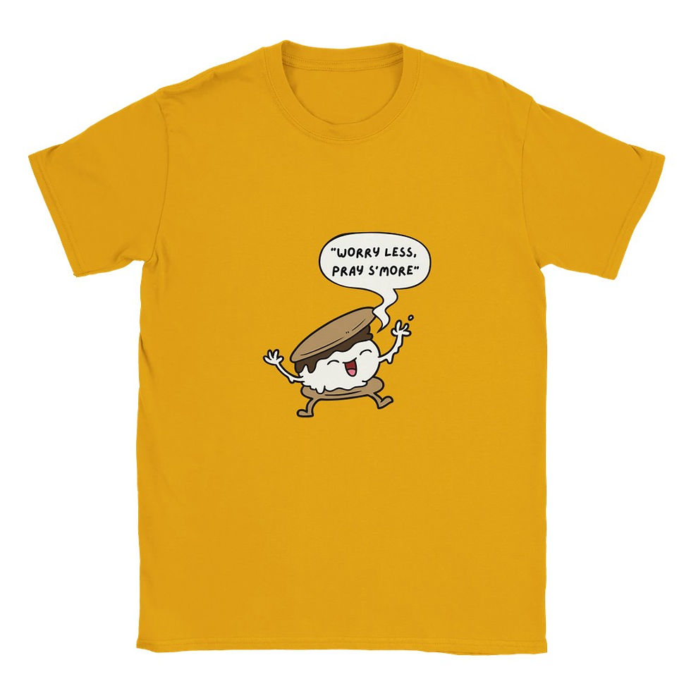 Thumbnail: Worry Less, Pray S’more  Classic Unisex Crewneck T-shirt