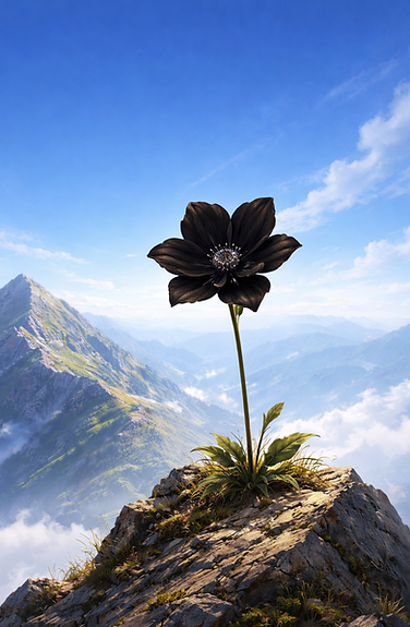The black flower of transcendent suffering