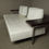 Thumbnail: Rolf Benz Dono sofa by Christian Werner in white leather, 1990s