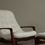 Thumbnail: Vintage Teak "Scoop" chair with ottoman by R.Huber & Co, 1960's