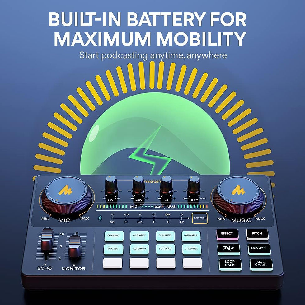 Thumbnail: MAONO Podcast Equipment Bundle Audio mixer All-in-One Podcast Production Studio