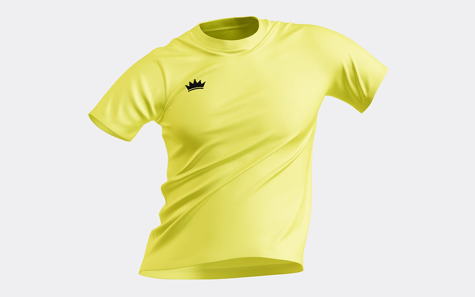 Yellow Football Jersey