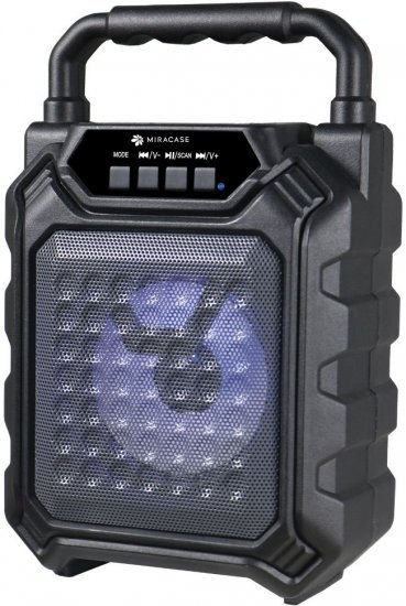 Miracase Portable Bluetooth Speaker With FM Radio Gray MBTS800