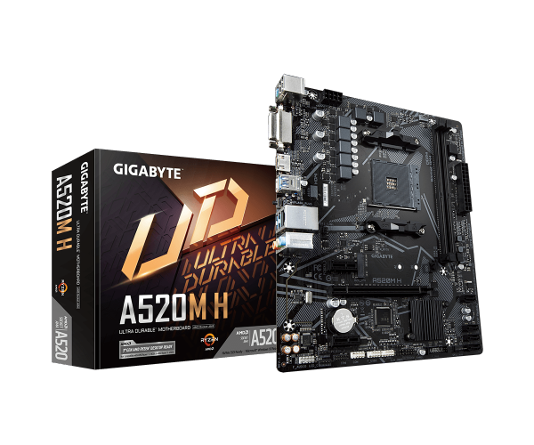 Gigabyte A520M H AMD Ryzen Motherboard