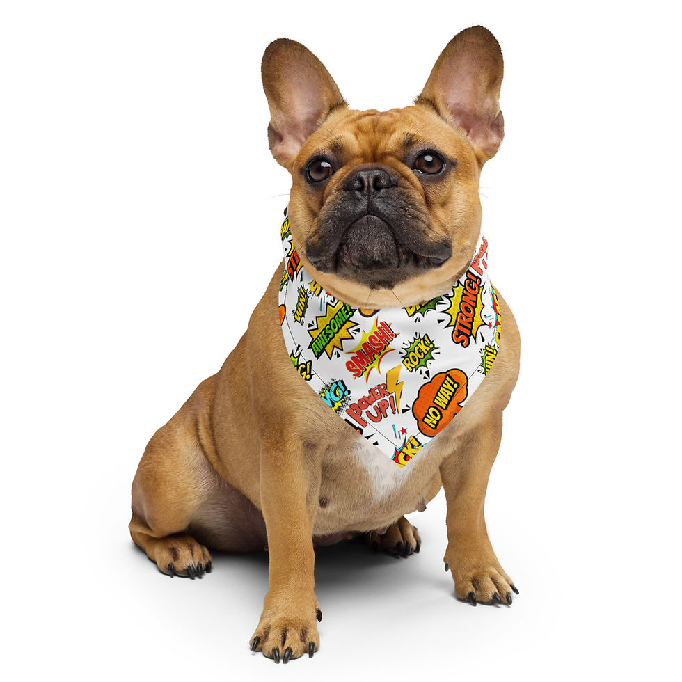 Confident K-9 Dog Bandana | Stylish Pet Accessory | Kessler’s Press