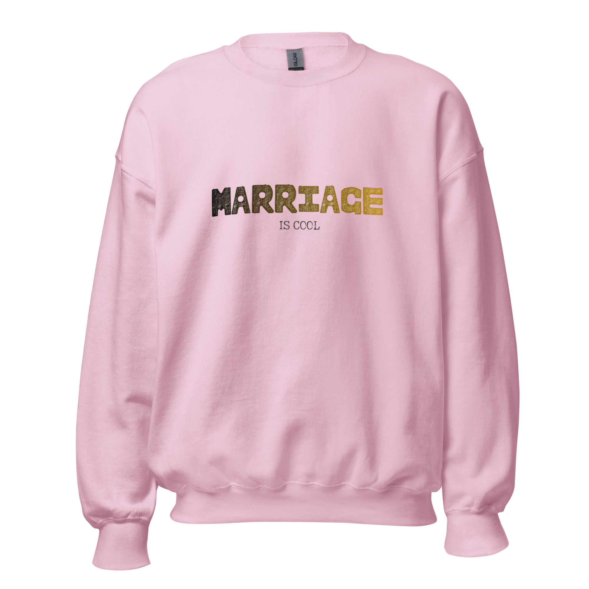 Marriage is Cool™ Gradient Design Crewneck Sweatshirt