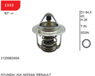 SMART 1333 - Wax Thermostat - OE 21200ED00A - HYUNDAI, KIA, NISSAN, RENAULT