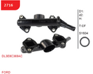 SMART 2716 - Coolant Flange - OE DL3E8C369AC - FORD