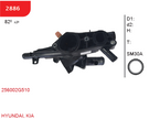 SMART 2886 - Thermostat Assambly - OE 256002G510 - HYUNDAI, KIA