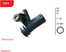 SMART 2824 - Coolant Flange - OE 7700101034 - RENAULT