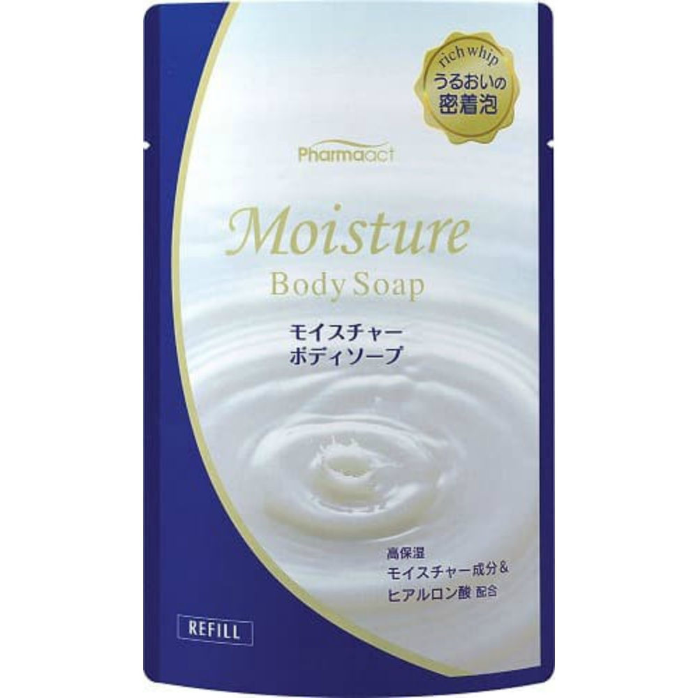 Kumano Yushi Pharmaact Moisture Body Soap Oriental Floral Scent Refill 400ml
