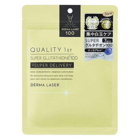 QUALITY 1ST Derma Laser Super Glutathione 100 - 7 sheets