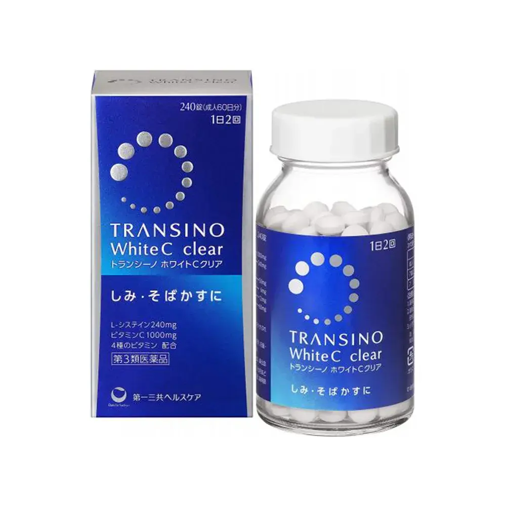 TRANSINO WHITE C clear - 240 tablets